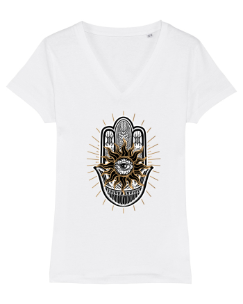 Hand of Fate cu Ochi Auriu White