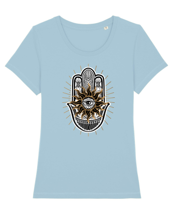 Hand of Fate cu Ochi Auriu Sky Blue