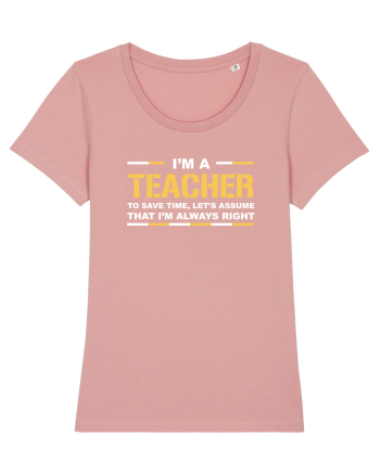 TEACHER Canyon Pink