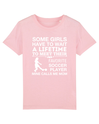 SOCCER PLAYER Cotton Pink