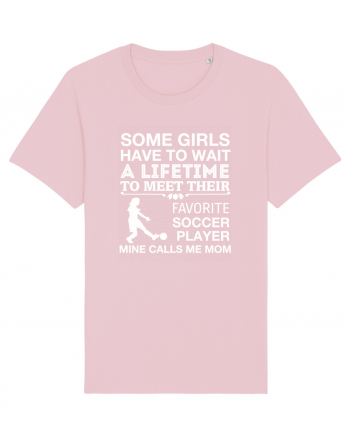 SOCCER PLAYER Cotton Pink