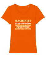 MACHINIST Tricou mânecă scurtă guler larg fitted Damă Expresser