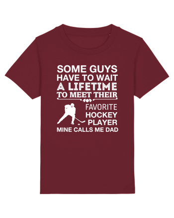 HOCKEY PLAYER Burgundy