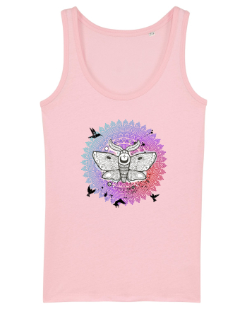 Molie in Mandala Colorat Yoga Cotton Pink