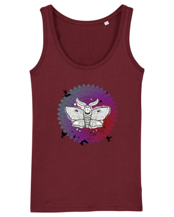Molie in Mandala Colorat Yoga Burgundy