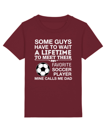 SOCCER Burgundy