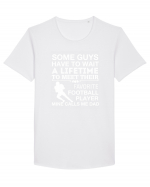 FOOTBALL  Tricou mânecă scurtă guler larg Bărbat Skater