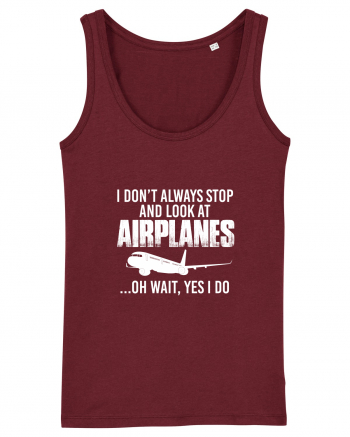 AIRPLANES Burgundy