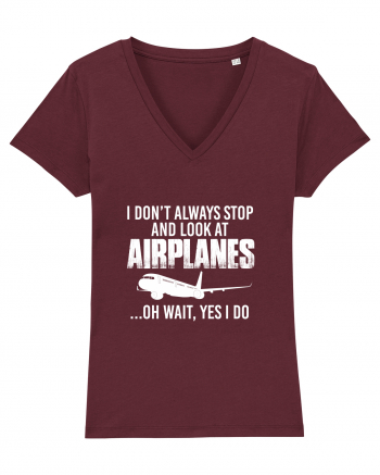 AIRPLANES Burgundy