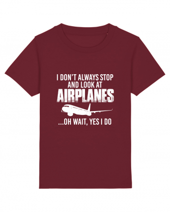 AIRPLANES Burgundy