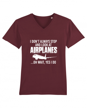 AIRPLANES Burgundy