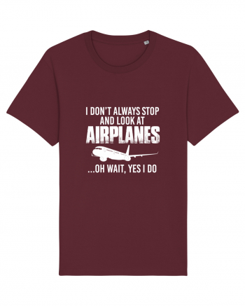 AIRPLANES Burgundy