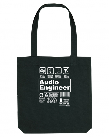 AUDIO ENGINEER Black