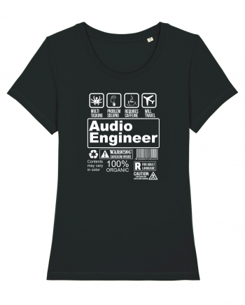 AUDIO ENGINEER Black