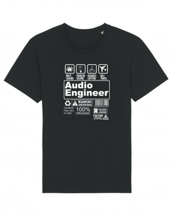 AUDIO ENGINEER Black