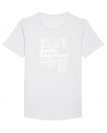 AUDIO ENGINEER White