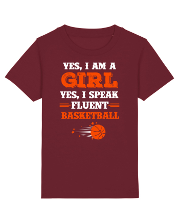 BASKETBALL Burgundy