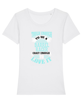 BARREL RACER White