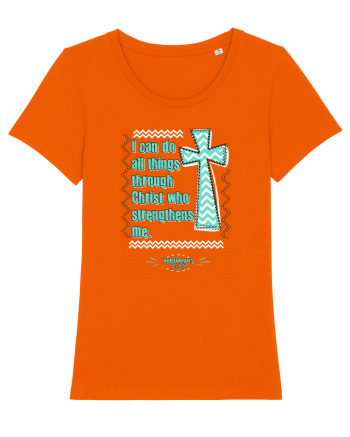 Through Christ Bright Orange