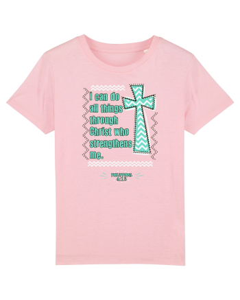 Through Christ Cotton Pink