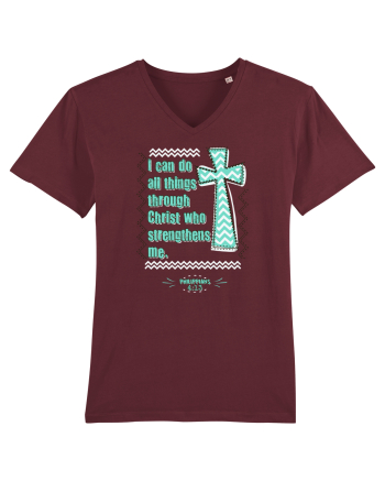 Through Christ Burgundy