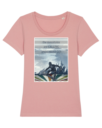 snowboarding Canyon Pink