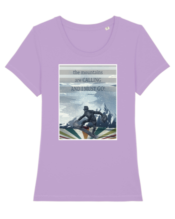 snowboarding Lavender Dawn