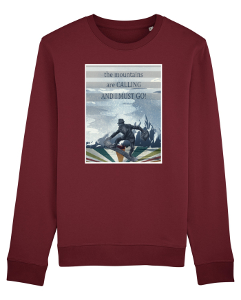 snowboarding Burgundy