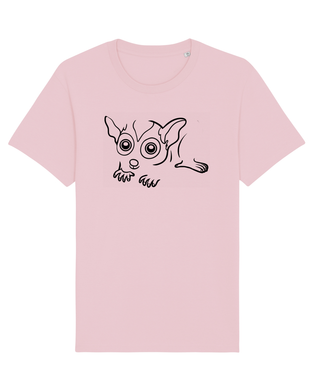 Tricou mânecă scurtă Unisex Rocker Cotton Pink