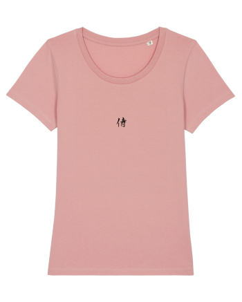 „Samurai” Kanji Japoneză (negru) Canyon Pink