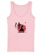 Siluetă Samurai (kanji și katakana) negru Maiou Damă Dreamer