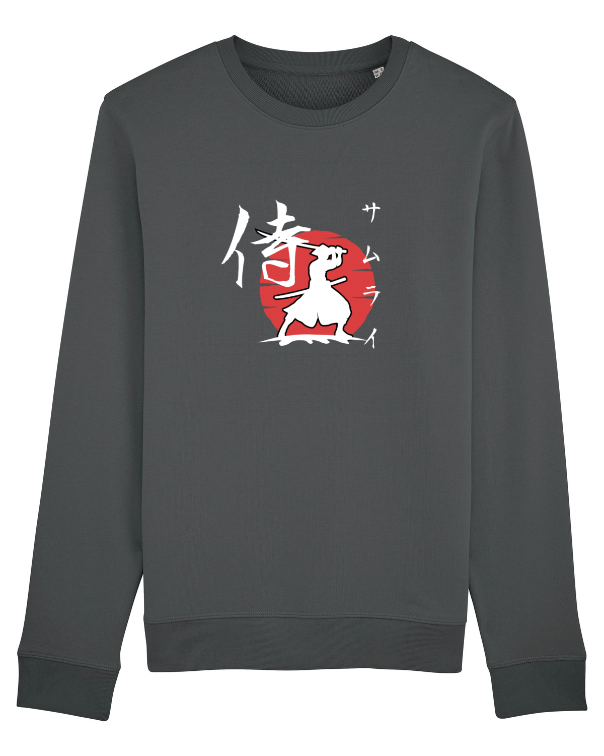 Bluză mânecă lungă Unisex Rise Anthracite