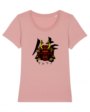 Cap Samurai (kanji și katakana) negru Canyon Pink