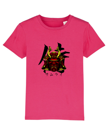 Cap Samurai (kanji și katakana) negru Raspberry