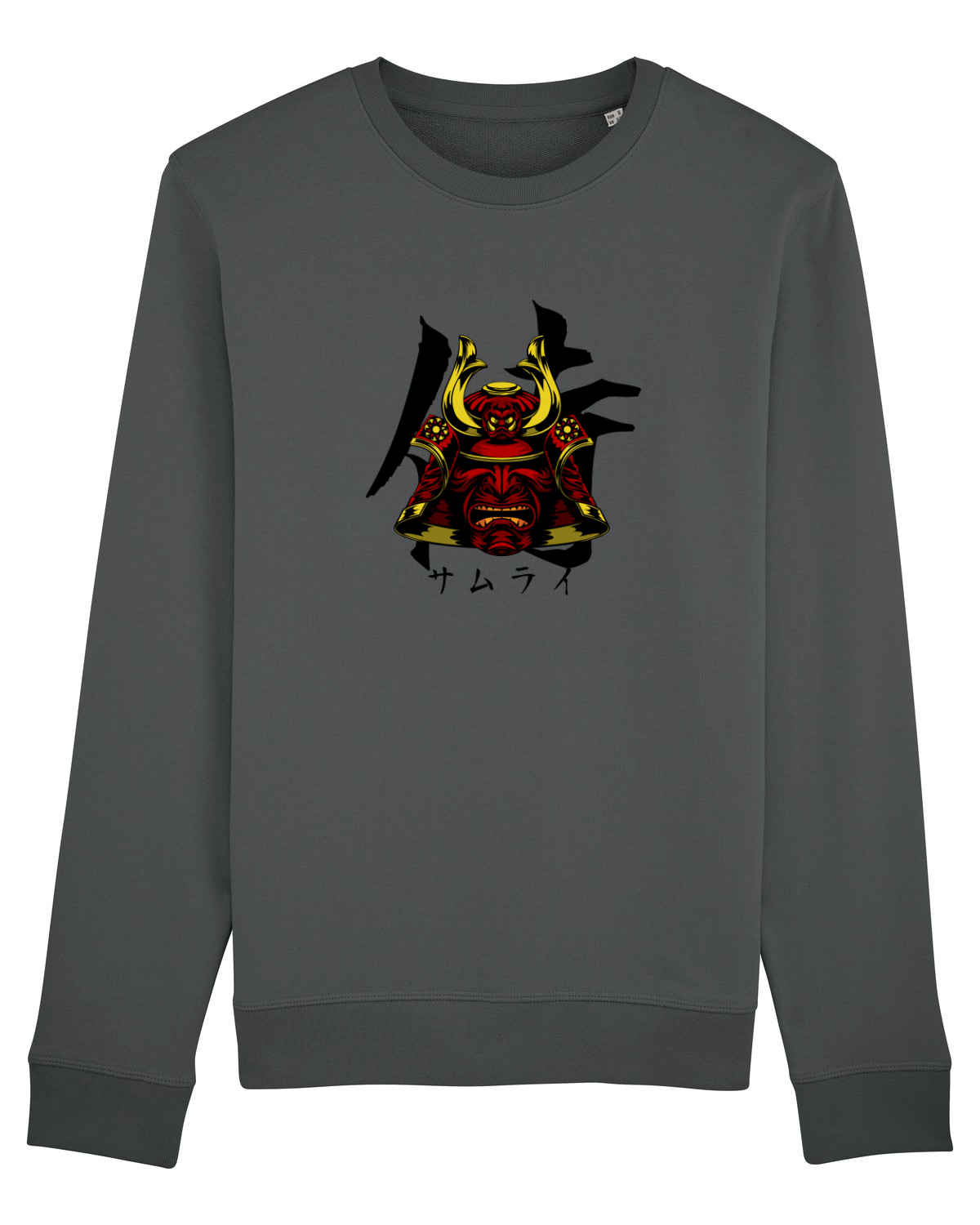 Bluză mânecă lungă Unisex Rise Anthracite