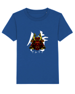 Cap Samurai (kanji și katakana) alb Tricou mânecă scurtă  Copii Mini Creator