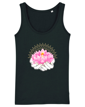 Yoga Lotus Roz Auriu Black