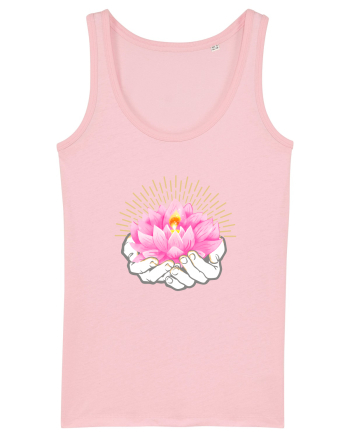Yoga Lotus Roz Auriu Cotton Pink
