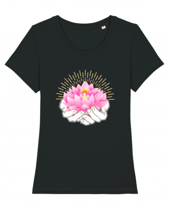 Yoga Lotus Roz Auriu Black