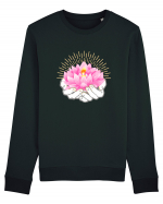 Yoga Lotus Roz Auriu Bluză mânecă lungă Unisex Rise