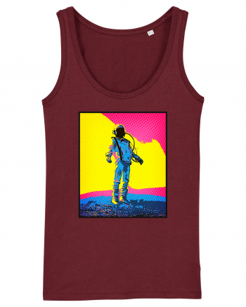 Retro Astronaut  Burgundy