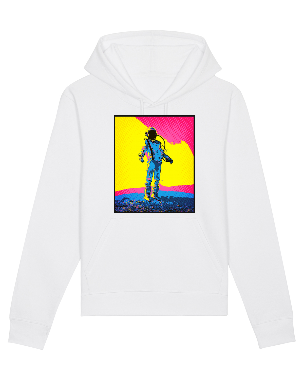 Hanorac Unisex Drummer White