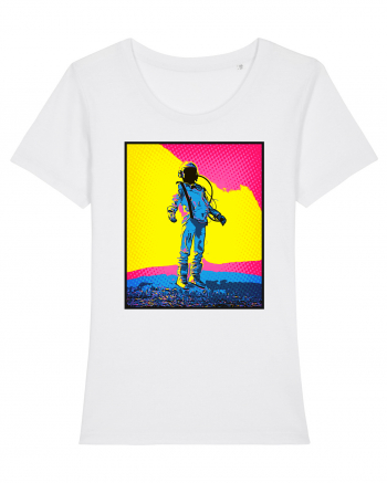 Retro Astronaut  White