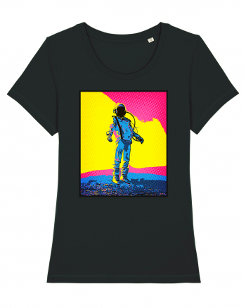 Retro Astronaut  Black