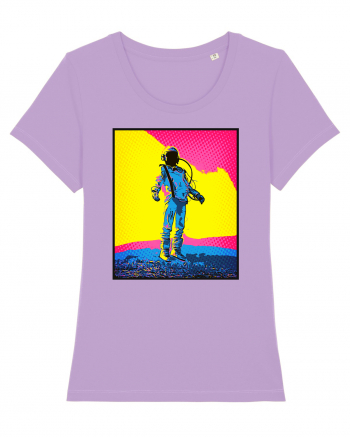 Retro Astronaut  Lavender Dawn