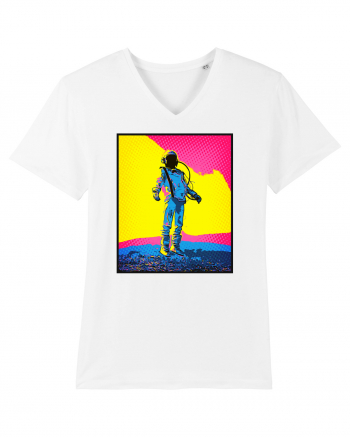 Retro Astronaut  White
