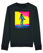 Retro Astronaut  Bluză mânecă lungă Unisex Rise