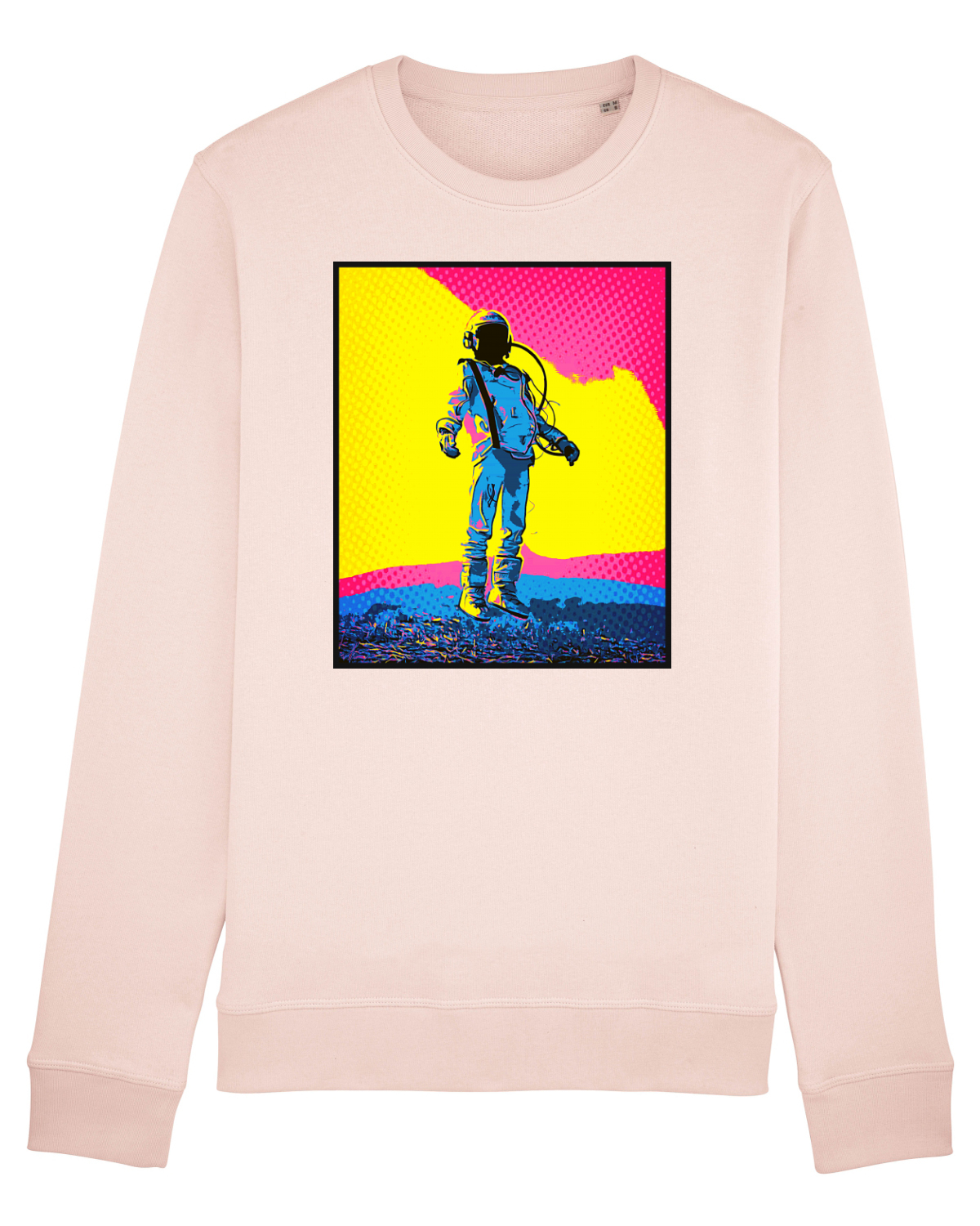 Bluză mânecă lungă Unisex Rise Candy Pink