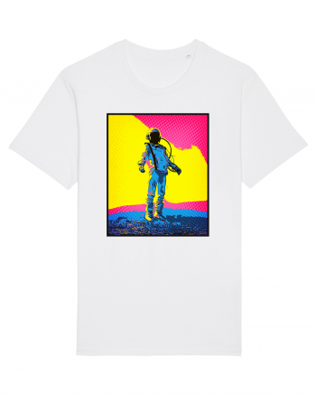 Retro Astronaut  White