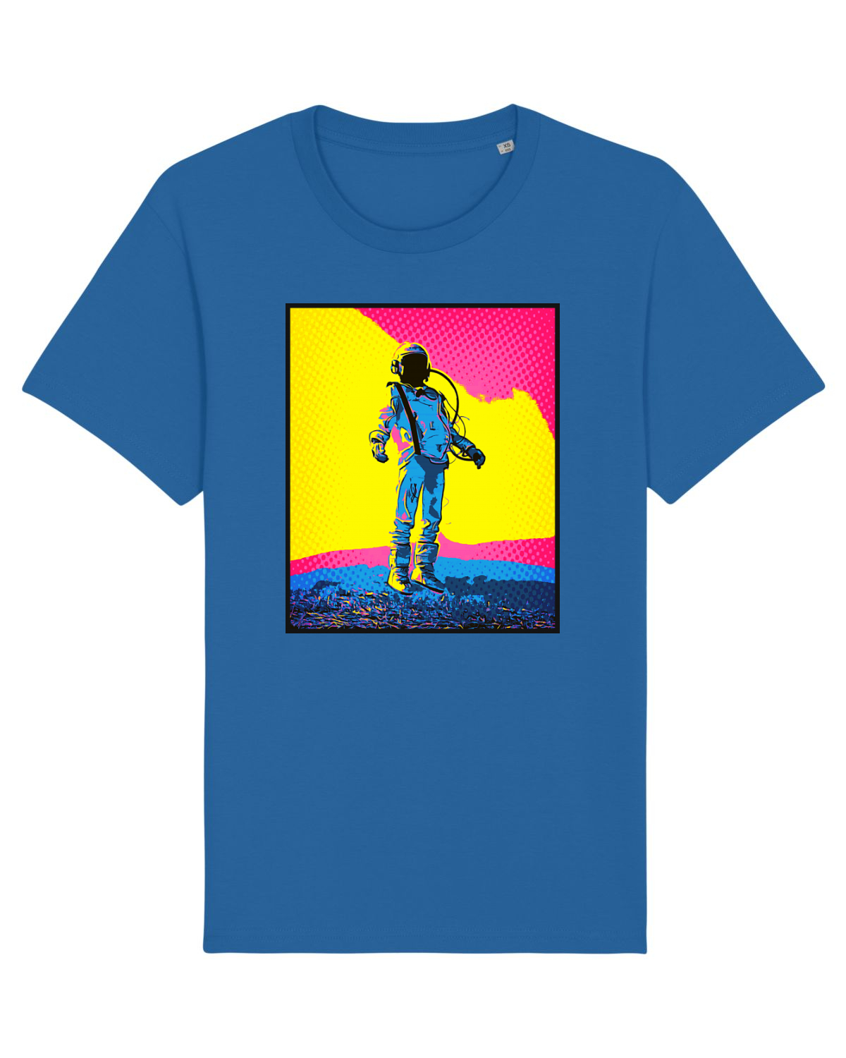 Tricou mânecă scurtă Unisex Rocker Royal Blue